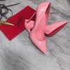Louboutin pink heel