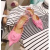 Chanel pink rose sandals