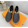 Louis Vuitton espadrillers black