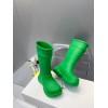 Balenciaga Green Crocs Boots