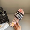 Dior Dway pink slippers 02