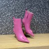 Valentino pink pink stud boots