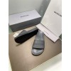 Balenciaga black slippers