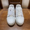 LV men shoes in white
