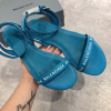 Balenciaga Slippers Blue 002