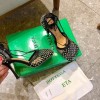 Bottega Veneta Embellished Ankle Strap Black Heel
