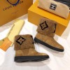 Louis Vuitton brown boots