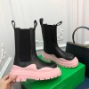 Bottega Veneta Boots in pink/black