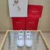 Roger Vivier Very Vivier Strass Buckle White Sneakers