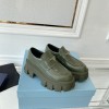 Prada green shoes