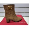 Valentino suede brown boots