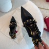 Valentino RockStud Black Heel 7cm