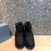 Prada padded nylon black boot