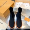 Louis Vuitton orange boots