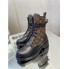 Louis Vuitton monogram boots