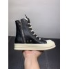 Rick Owens DRKSHDW Canvas High Top Leather