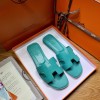 Hermes slippers blue sky