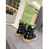 Gucci black bee boot
