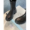 Prada Monolith brushed leather boots