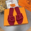 Hermes Aloha pink sandals