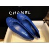 Chanel Blue Flat Espadrilles
