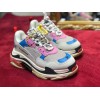 Balenciaga triple S pink + blue