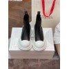 Alexander McQueen Boots Leather in Black