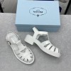 Prada white sandals