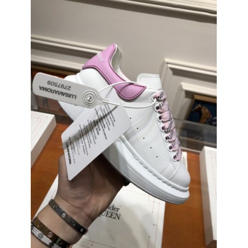 ALEXANDER MQUEEN Platform Trainers Pink