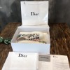 Dior embroided pink shoes