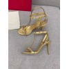 VALENTINO Garavani rockstud gold heel