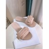 Dior slide quilted cannage calfskin slippers