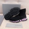 Balenciaga black/pink trainer sneaker