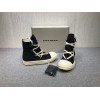 Rick Owens DRKSHDW Canvas High Top Leather 002