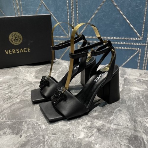 Versace La Medusa Black heels