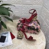 DG red patent high heels