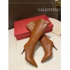 Valentino high brown boot