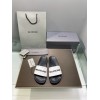 Balenciaga black/white slippers