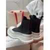Alexander McQueen Boots Leather in Black