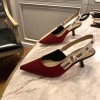 Dior J'adior Slingback Red 6.5cm Heels
