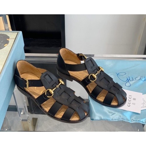 Gucci sandals in black