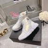 Moncler white boot