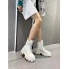 Prada white boot