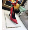 YSL Patent Red Heels 10cm