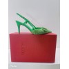 Valentino green crystal heels 7.5cm