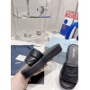 Prada black slippers