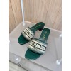 Dior heels green 3cm