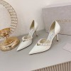 Jimmy Choo Patent Leather Pearl Aurelie 65