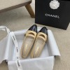 Chanel beige flats