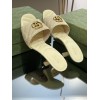 Gucci GG Yellow Canvas Heels